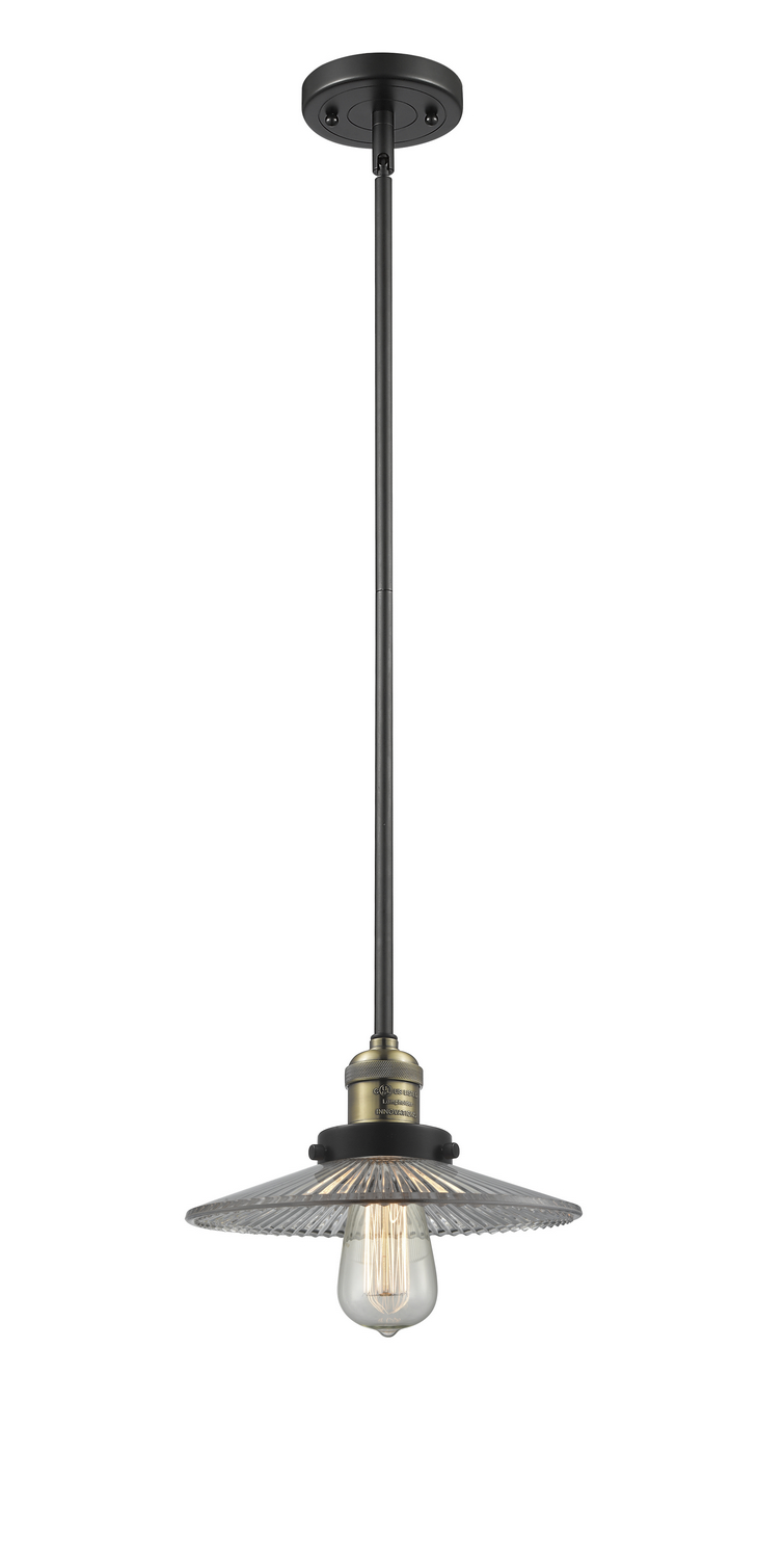 LED Mini Pendant by Innovations - Franklin Restoration Collection, Black Antique Brass Finish - 201S-BAB-G2-LED