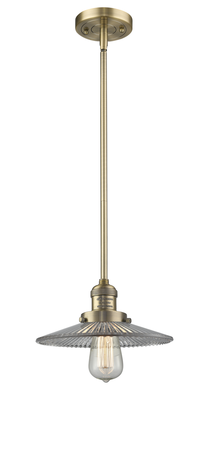 LED Mini Pendant by Innovations - Franklin Restoration Collection, Brushed Brass Finish - 201S-BB-G2-LED
