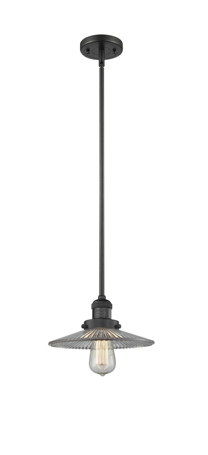 LED Mini Pendant by Innovations - Franklin Restoration Collection, Matte Black Finish - 201S-BK-G2-LED