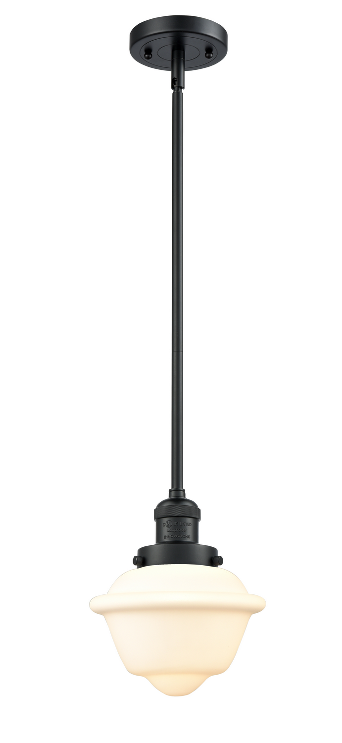 LED Mini Pendant by Innovations - Franklin Restoration Collection, Matte Black Finish - 201S-BK-G531-LED