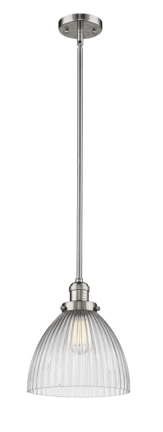LED Mini Pendant by Innovations - Franklin Restoration Collection, Polished Nickel Finish - 201S-PN-G222-LED