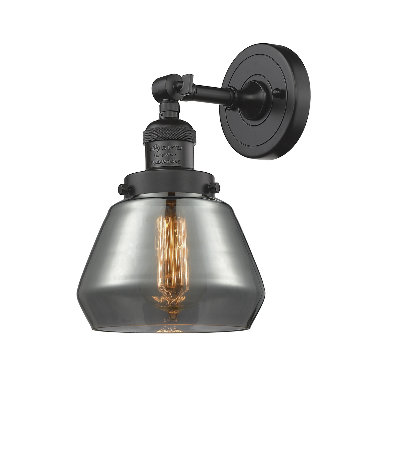 LED Wall Sconce by Innovations - Franklin Restoration Collection, Oil Rubbed Bronze Finish - 203-OB-G173-LED
