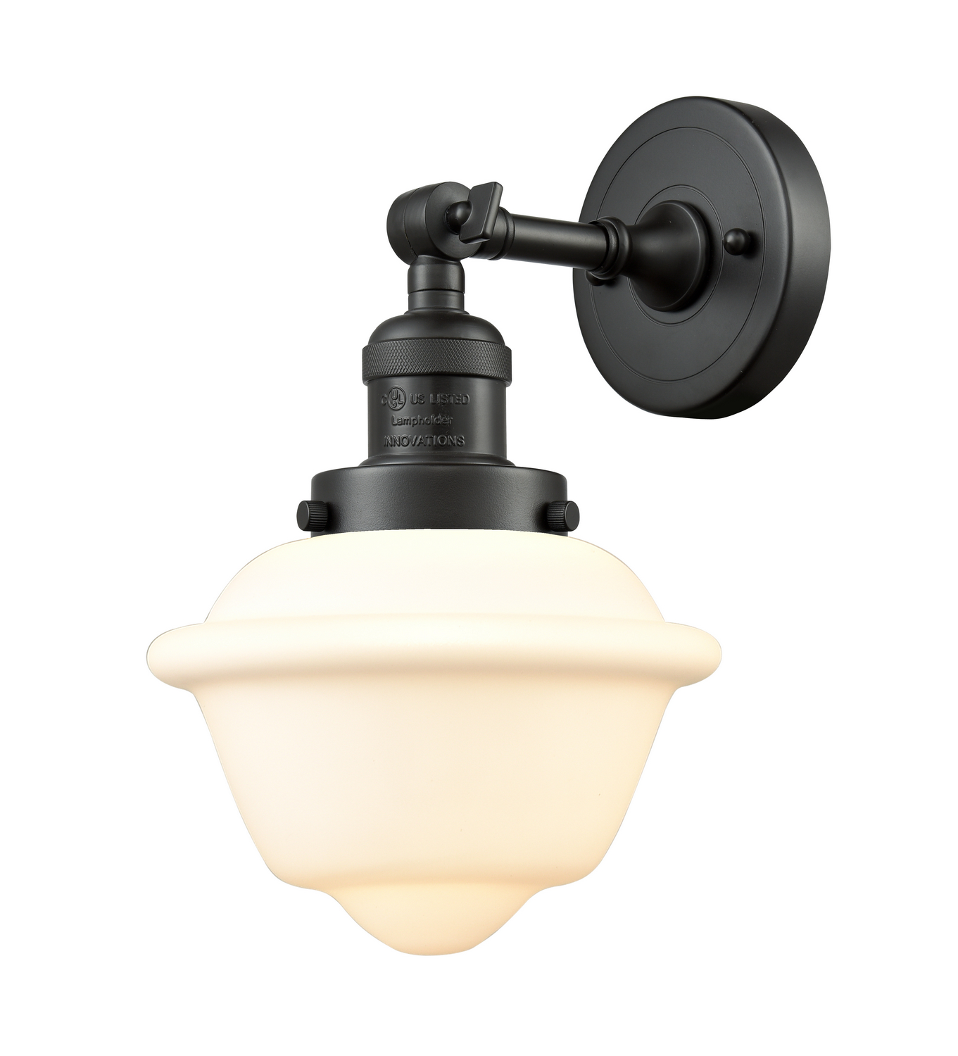 LED Wall Sconce by Innovations - Franklin Restoration Collection, Oil Rubbed Bronze Finish - 203-OB-G531-LED
