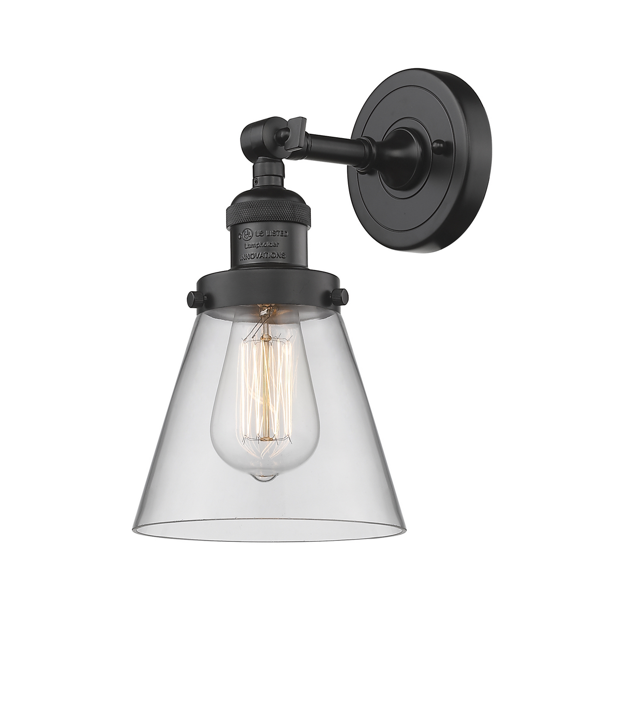 LED Wall Sconce by Innovations - Franklin Restoration Collection, Oil Rubbed Bronze Finish - 203-OB-G62-LED