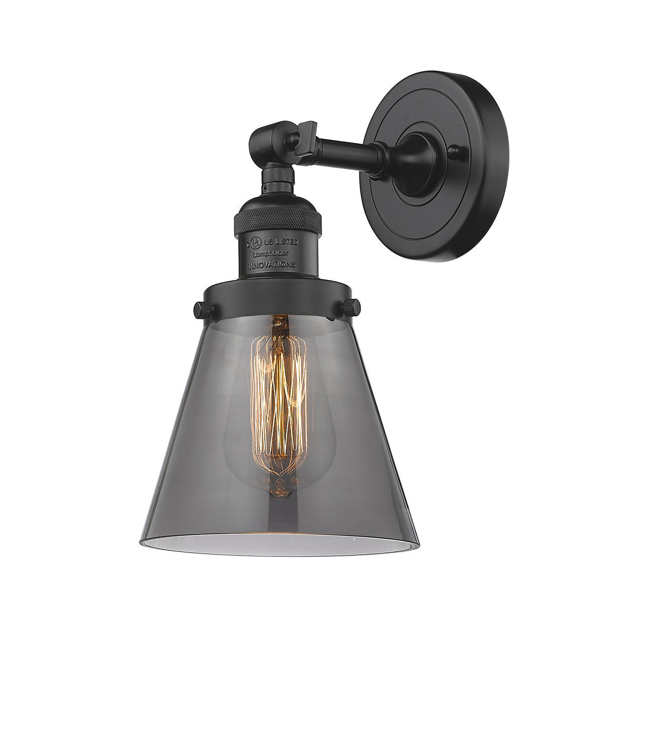 LED Wall Sconce by Innovations - Franklin Restoration Collection, Oil Rubbed Bronze Finish - 203-OB-G63-LED