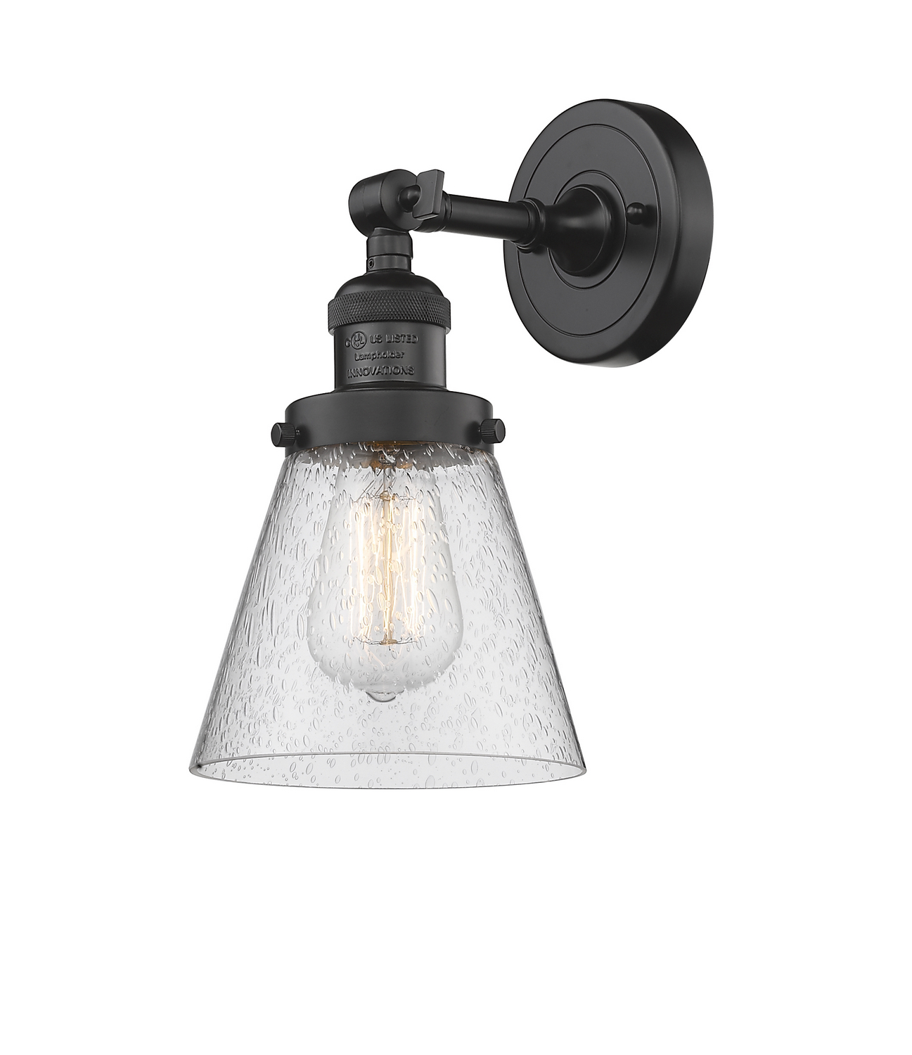 LED Wall Sconce by Innovations - Franklin Restoration Collection, Oil Rubbed Bronze Finish - 203-OB-G64-LED