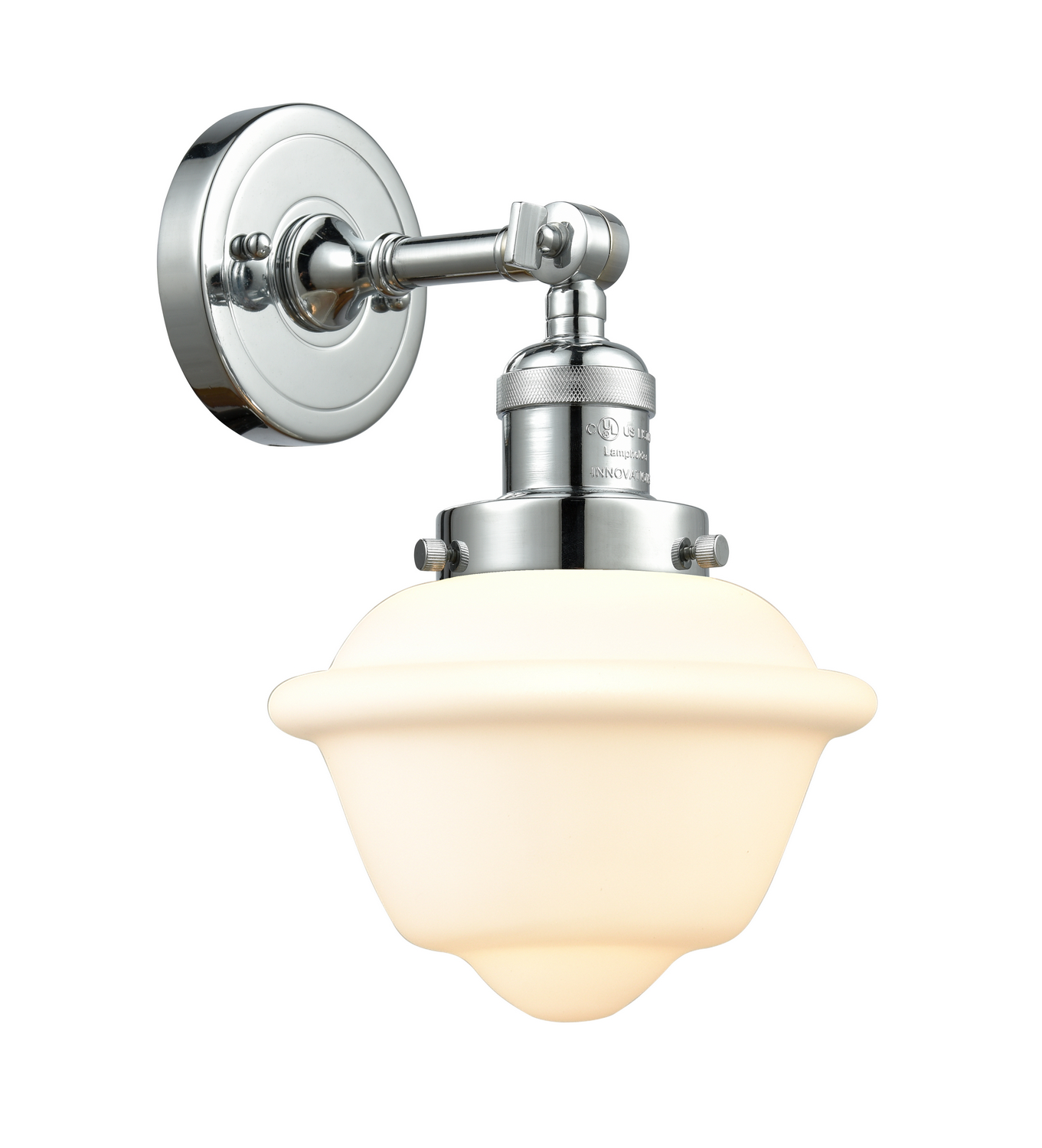 LED Wall Sconce by Innovations - Franklin Restoration Collection, Polished Chrome Finish - 203-PC-G531-LED