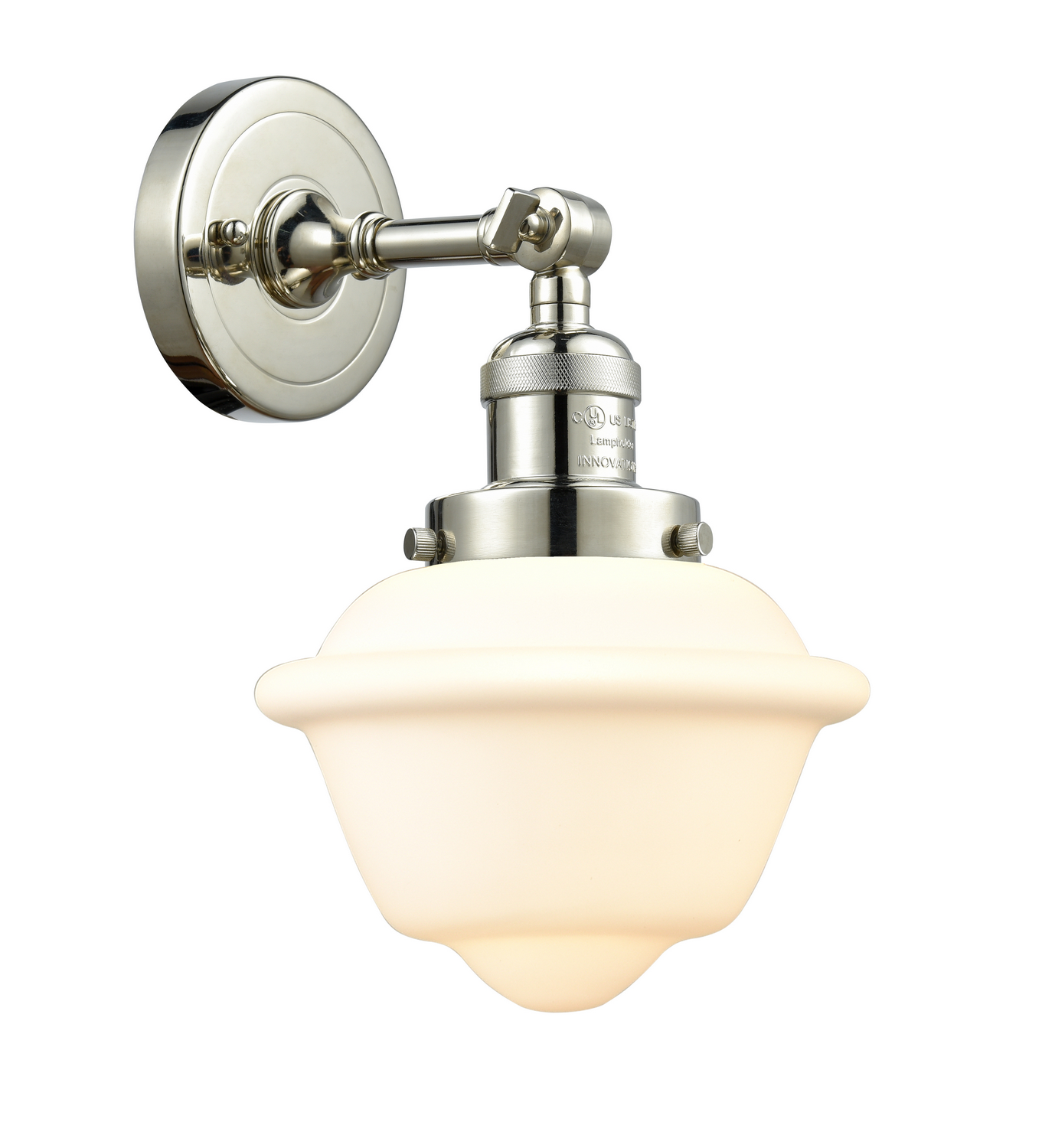 LED Wall Sconce by Innovations - Franklin Restoration Collection, Polished Nickel Finish - 203-PN-G531-LED