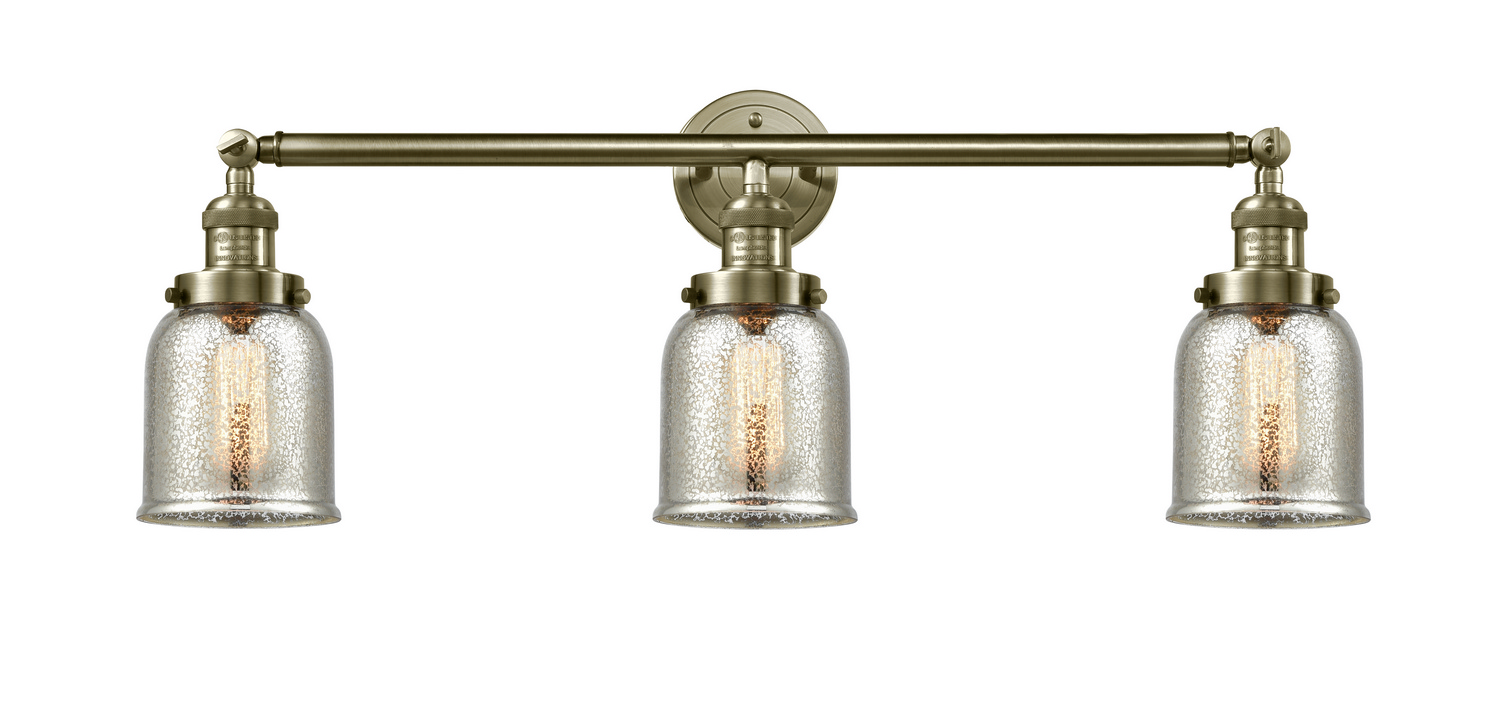 LED Bath Vanity by Innovations - Franklin Restoration Collection, Antique Brass Finish - 205-AB-G58-LED
