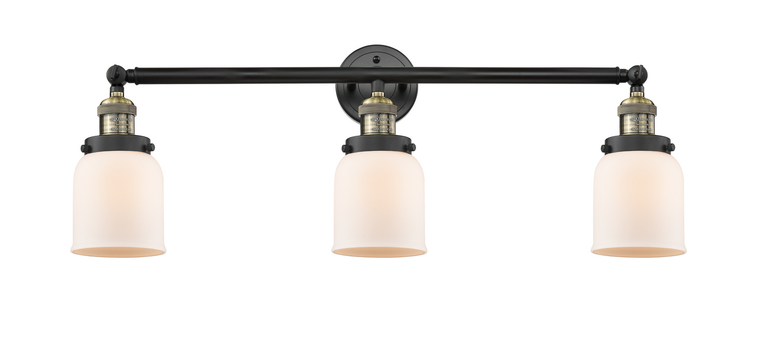 LED Bath Vanity by Innovations - Franklin Restoration Collection, Black Antique Brass Finish - 205-BAB-G51-LED