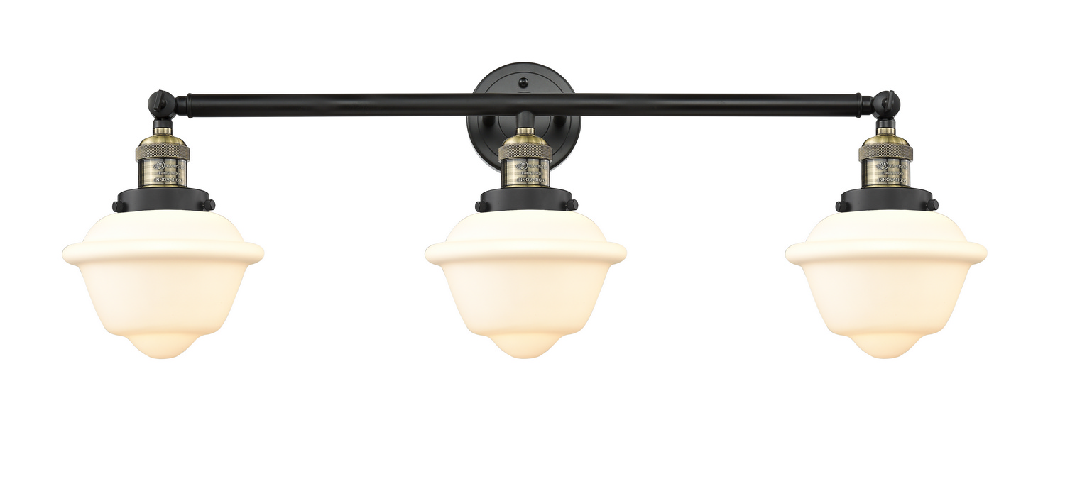 LED Bath Vanity by Innovations - Franklin Restoration Collection, Black Antique Brass Finish - 205-BAB-G531-LED