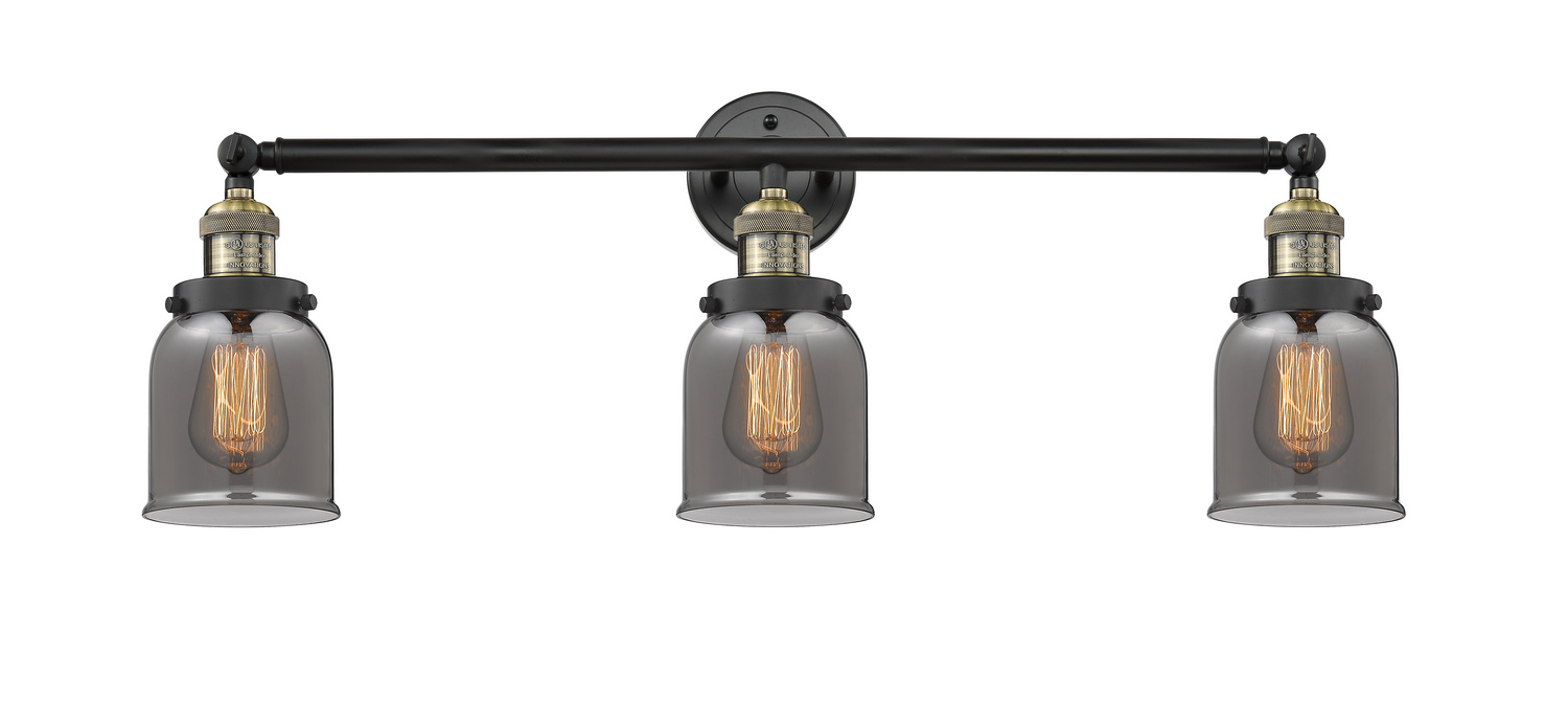 LED Bath Vanity by Innovations - Franklin Restoration Collection, Black Antique Brass Finish - 205-BAB-G53-LED
