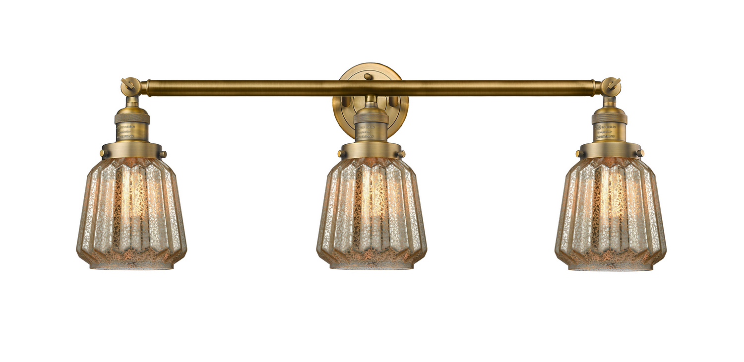 LED Bath Vanity by Innovations - Franklin Restoration Collection, Brushed Brass Finish - 205-BB-G146-LED