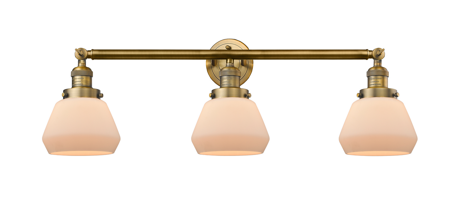 LED Bath Vanity by Innovations - Franklin Restoration Collection, Brushed Brass Finish - 205-BB-G171-LED