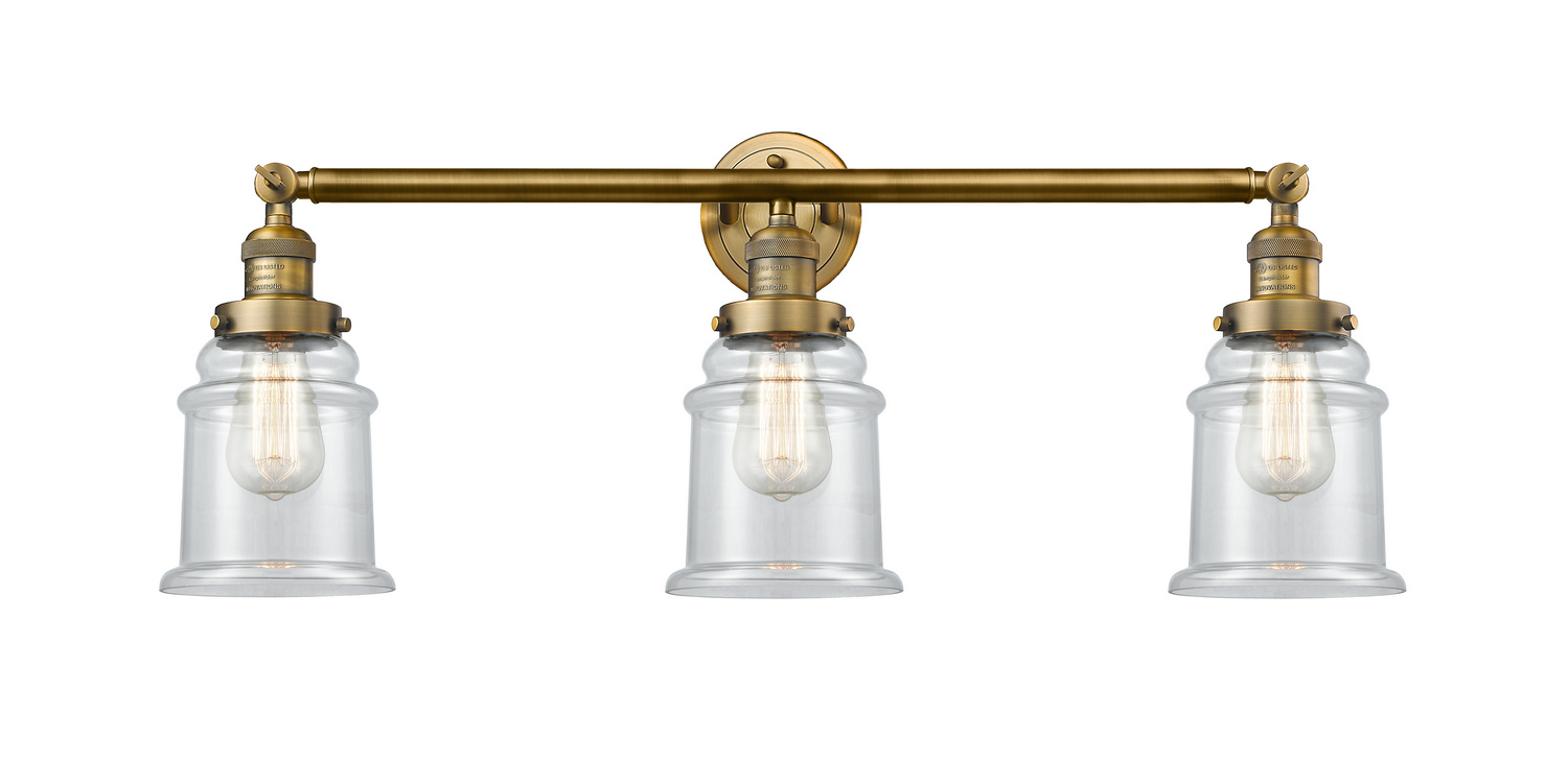 LED Bath Vanity by Innovations - Franklin Restoration Collection, Brushed Brass Finish - 205-BB-G182-LED