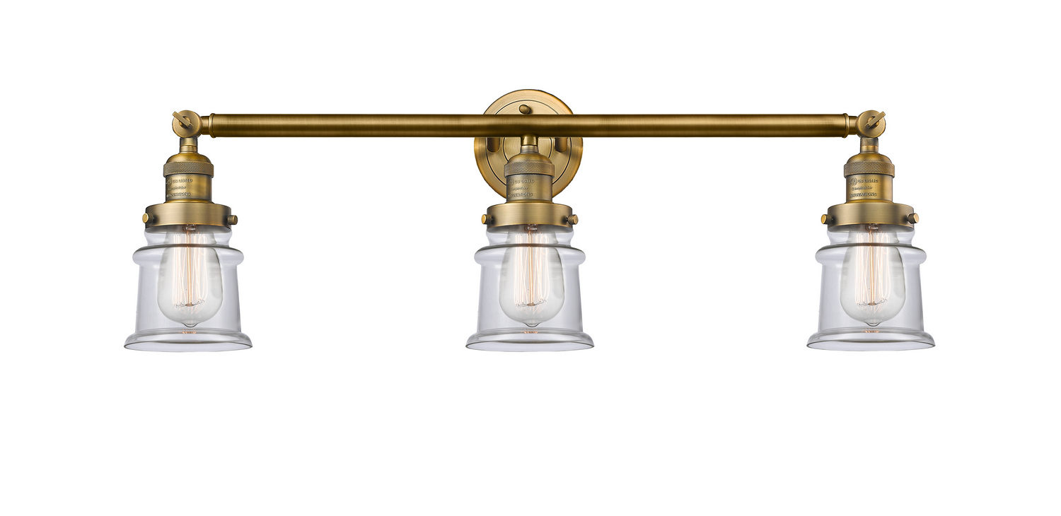LED Bath Vanity by Innovations - Franklin Restoration Collection, Brushed Brass Finish - 205-BB-G182S-LED