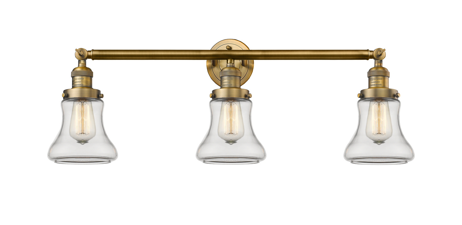 LED Bath Vanity by Innovations - Franklin Restoration Collection, Brushed Brass Finish - 205-BB-G192-LED