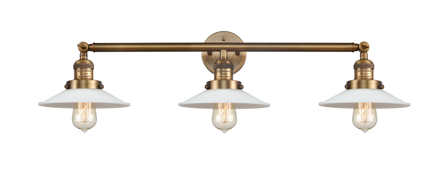 LED Bath Vanity by Innovations - Franklin Restoration Collection, Brushed Brass Finish - 205-BB-G1-LED