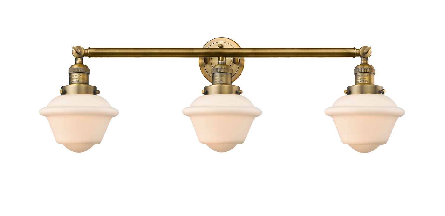 LED Bath Vanity by Innovations - Franklin Restoration Collection, Brushed Brass Finish - 205-BB-G531-LED