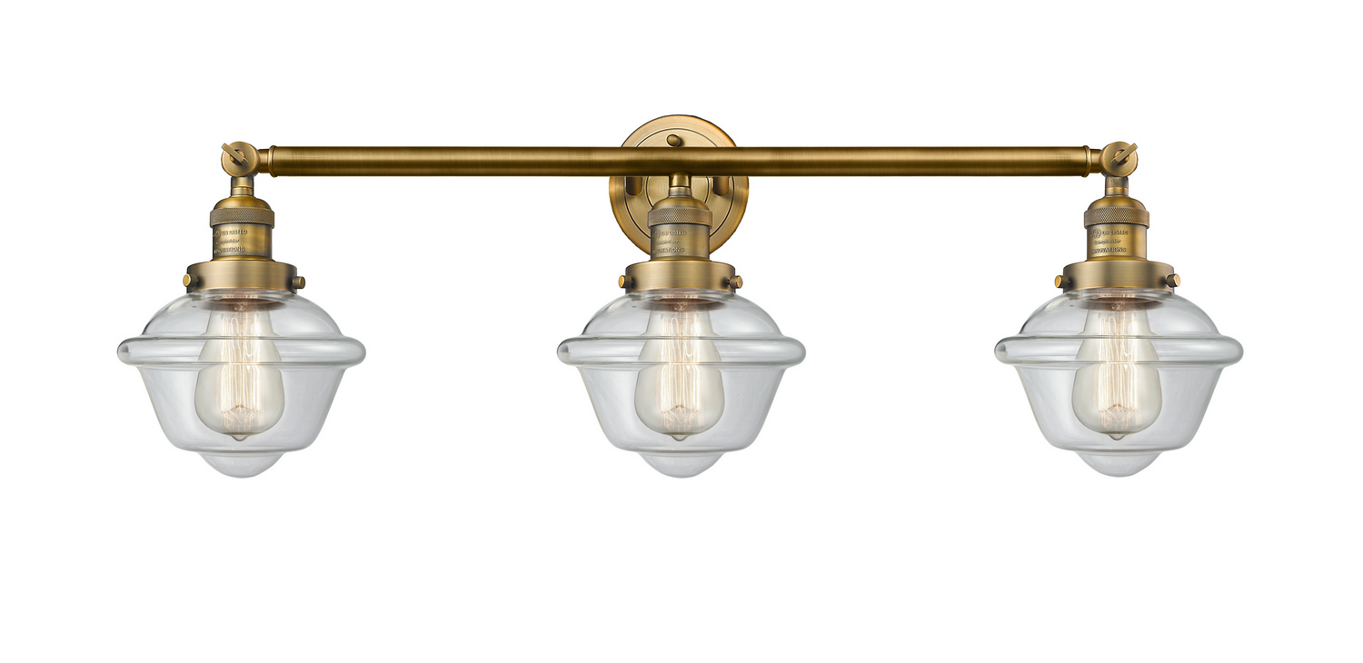 LED Bath Vanity by Innovations - Franklin Restoration Collection, Brushed Brass Finish - 205-BB-G532-LED