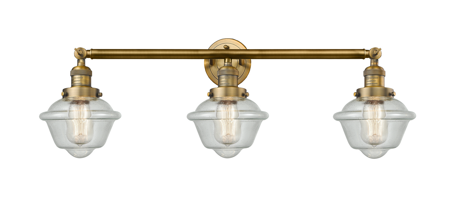LED Bath Vanity by Innovations - Franklin Restoration Collection, Brushed Brass Finish - 205-BB-G534-LED