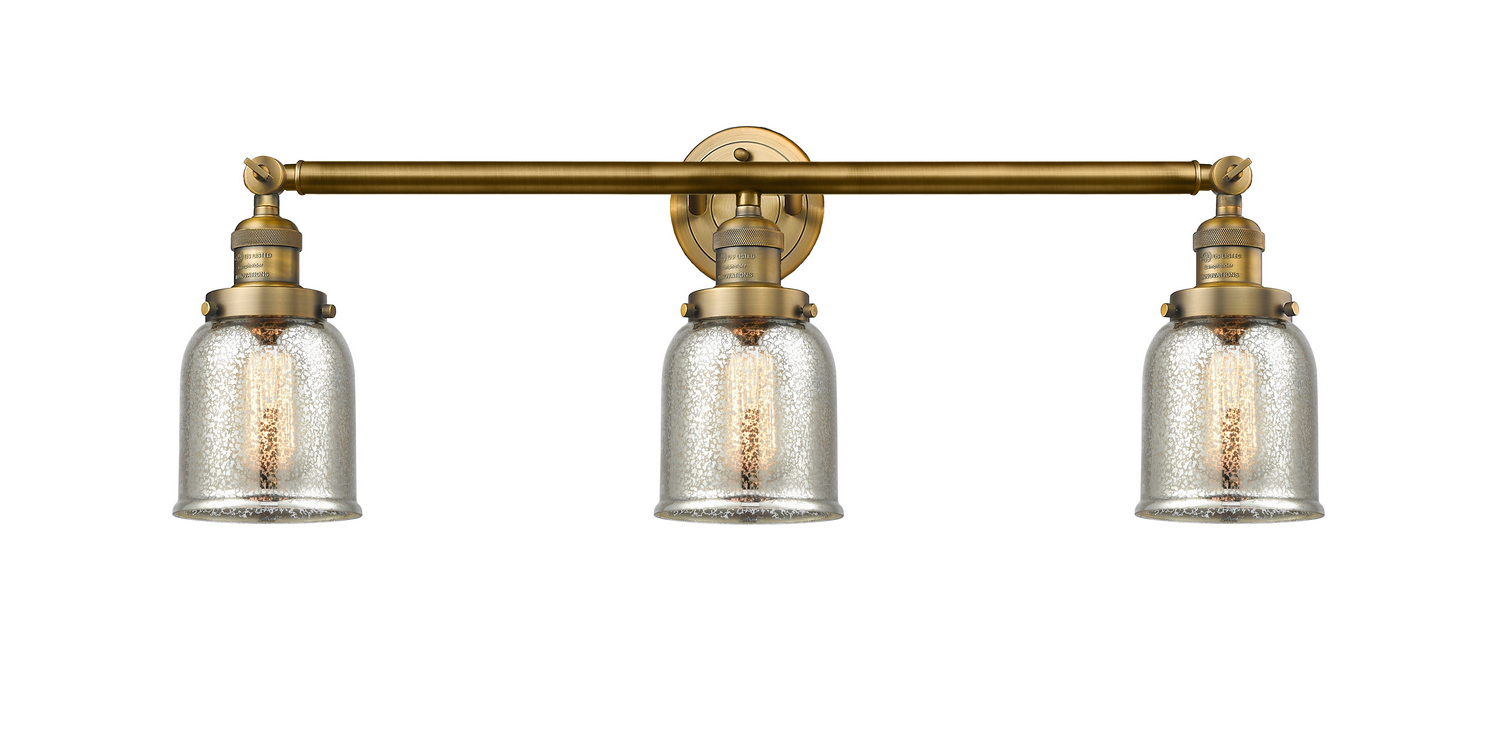 LED Bath Vanity by Innovations - Franklin Restoration Collection, Brushed Brass Finish - 205-BB-G58-LED