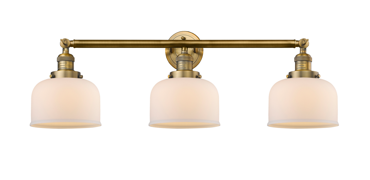 LED Bath Vanity by Innovations - Franklin Restoration Collection, Brushed Brass Finish - 205-BB-G71-LED