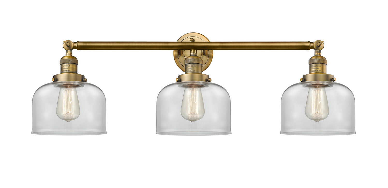 LED Bath Vanity by Innovations - Franklin Restoration Collection, Brushed Brass Finish - 205-BB-G72-LED