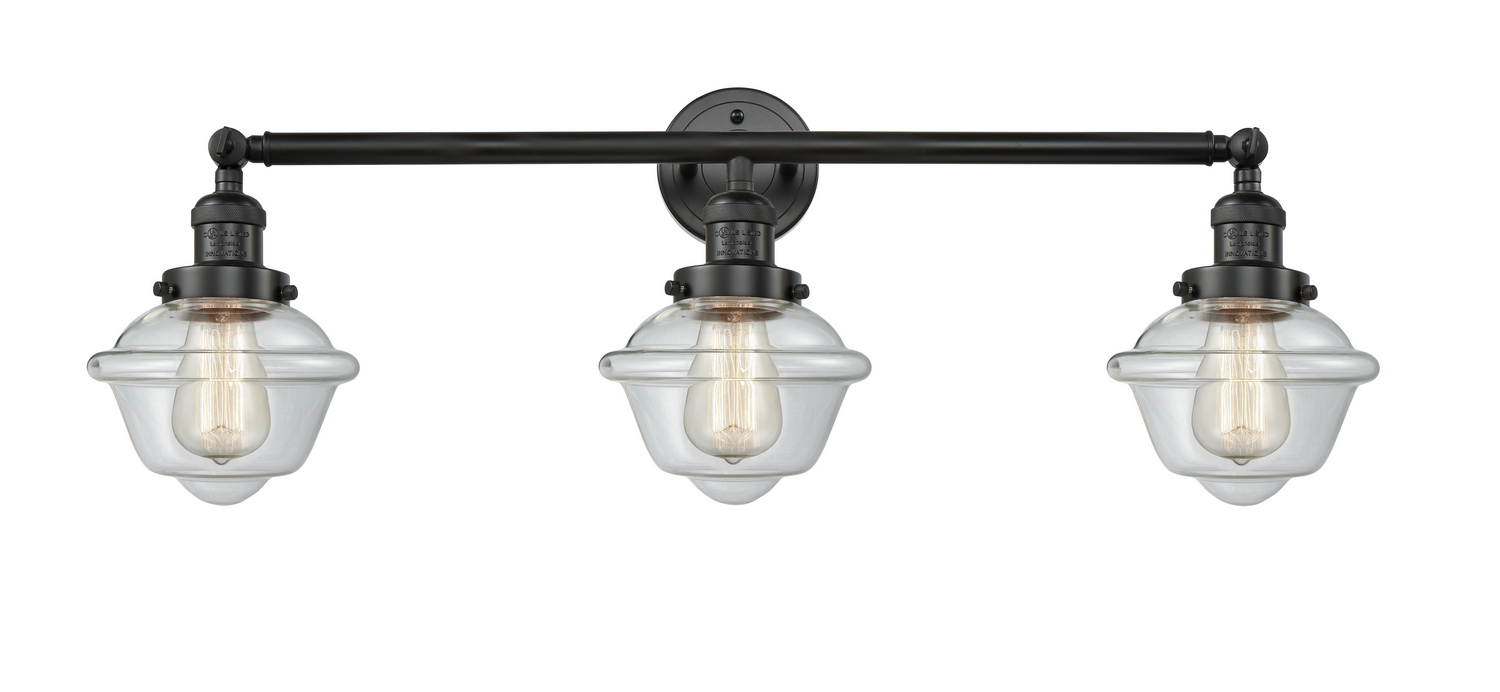LED Bath Vanity by Innovations - Franklin Restoration Collection, Matte Black Finish - 205-BK-G532-LED