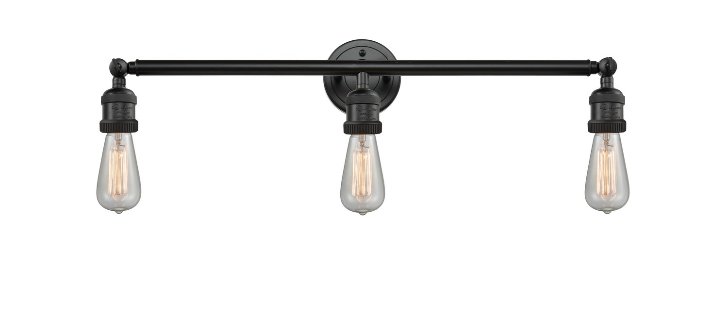 Three Light Bath Vanity by Innovations - Franklin Restoration Collection, Oil Rubbed Bronze Finish - 205-OB