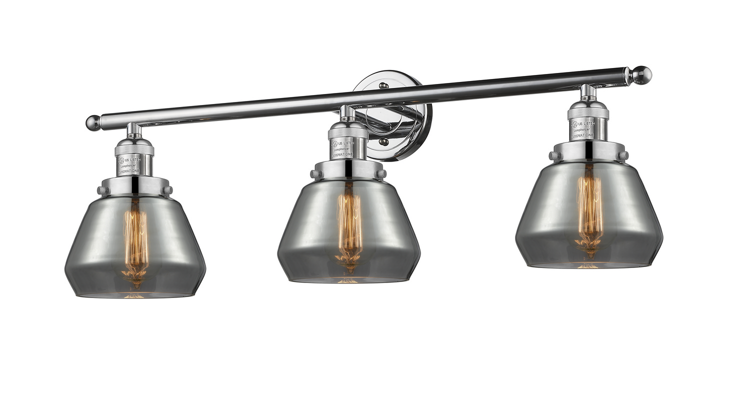 LED Bath Vanity by Innovations - Franklin Restoration Collection, Polished Chrome Finish - 205-PC-G173-LED