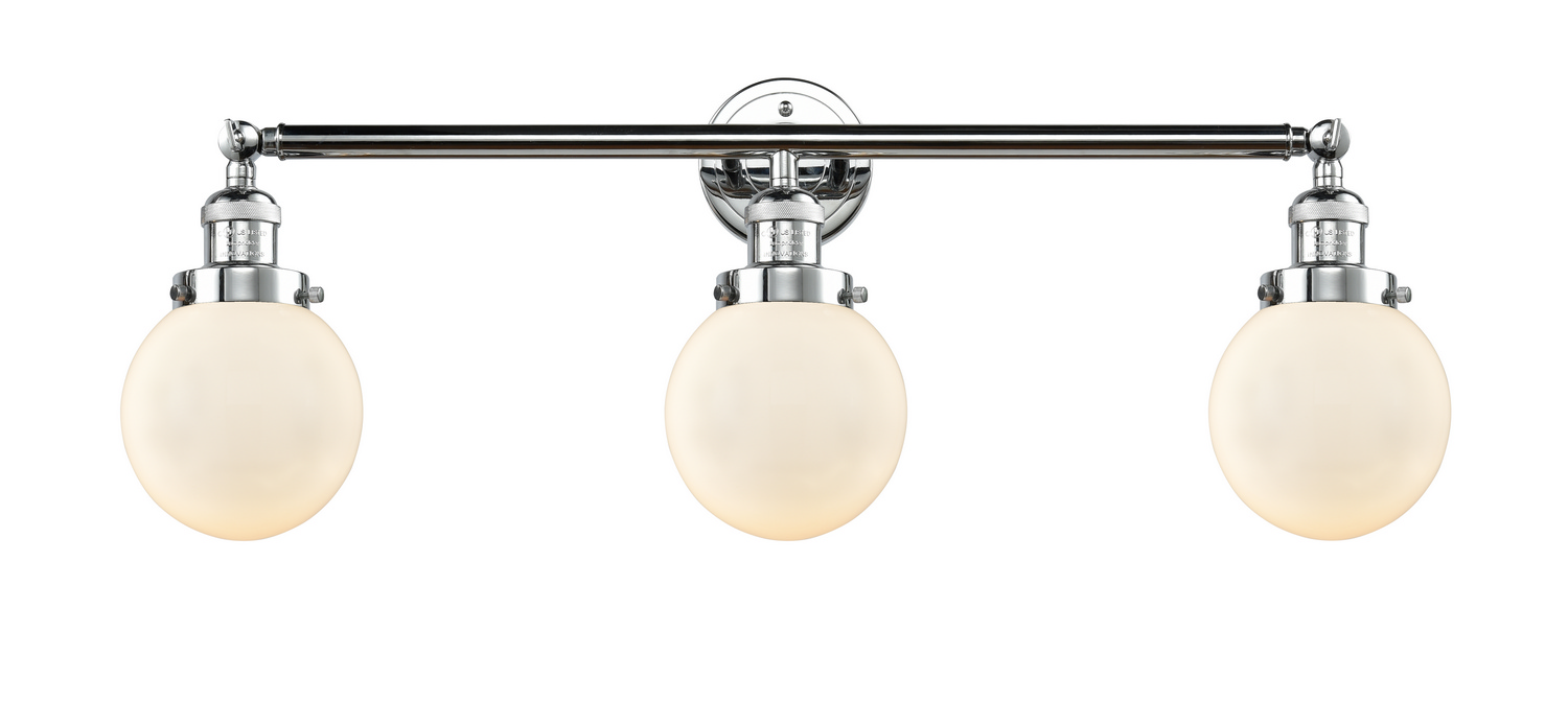 LED Bath Vanity by Innovations - Franklin Restoration Collection, Polished Chrome Finish - 205-PC-G201-6-LED