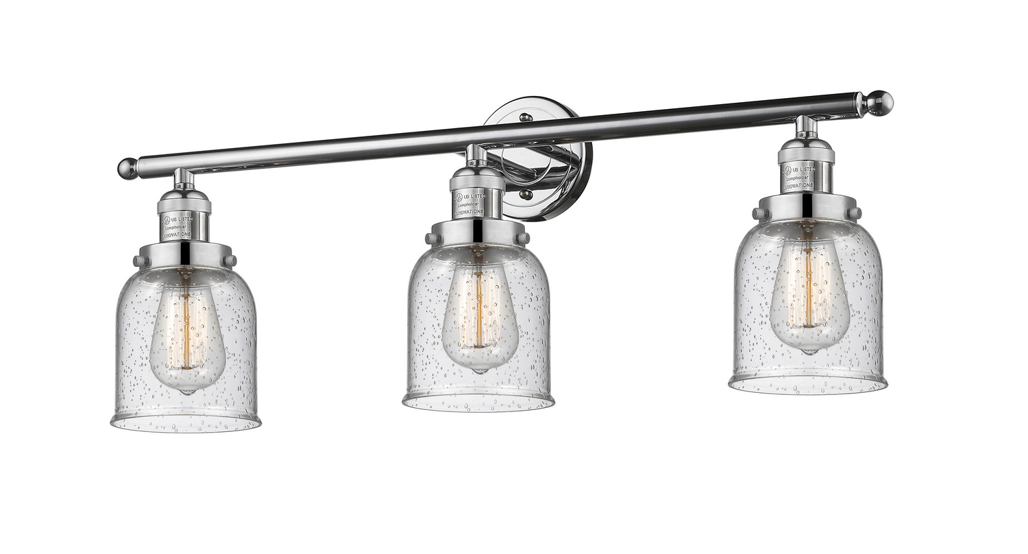 LED Bath Vanity by Innovations - Franklin Restoration Collection, Polished Chrome Finish - 205-PC-G54-LED