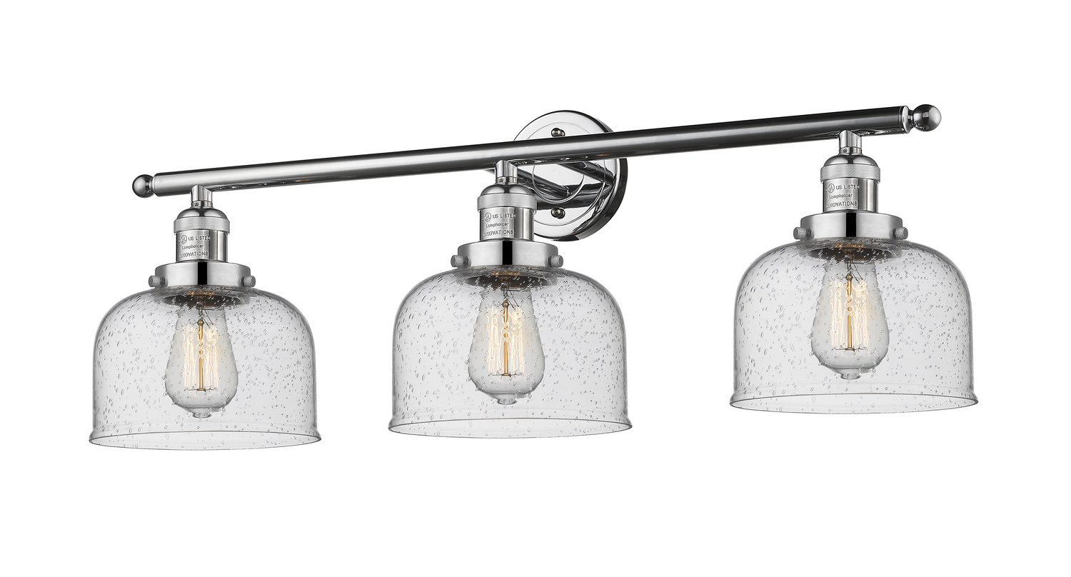 LED Bath Vanity by Innovations - Franklin Restoration Collection, Polished Chrome Finish - 205-PC-G74-LED