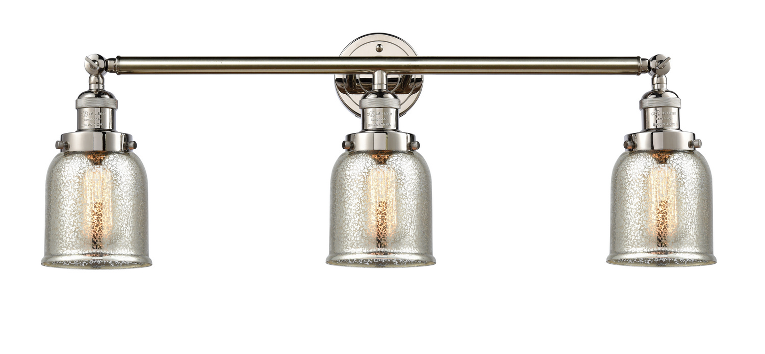 LED Bath Vanity by Innovations - Franklin Restoration Collection, Polished Nickel Finish - 205-PN-G58-LED