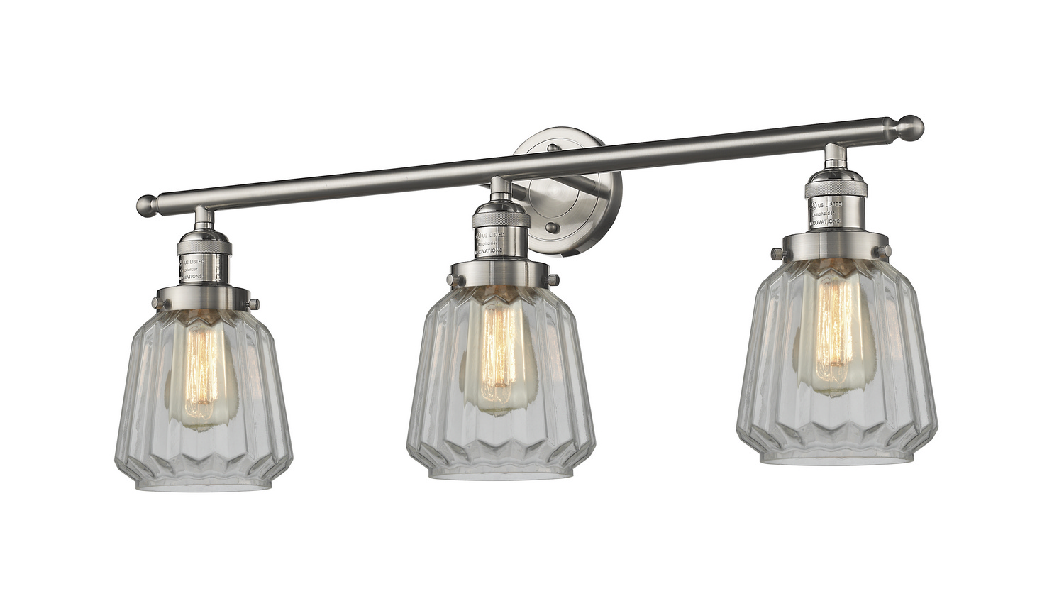 LED Bath Vanity by Innovations - Franklin Restoration Collection, Brushed Satin Nickel Finish - 205-SN-G142-LED
