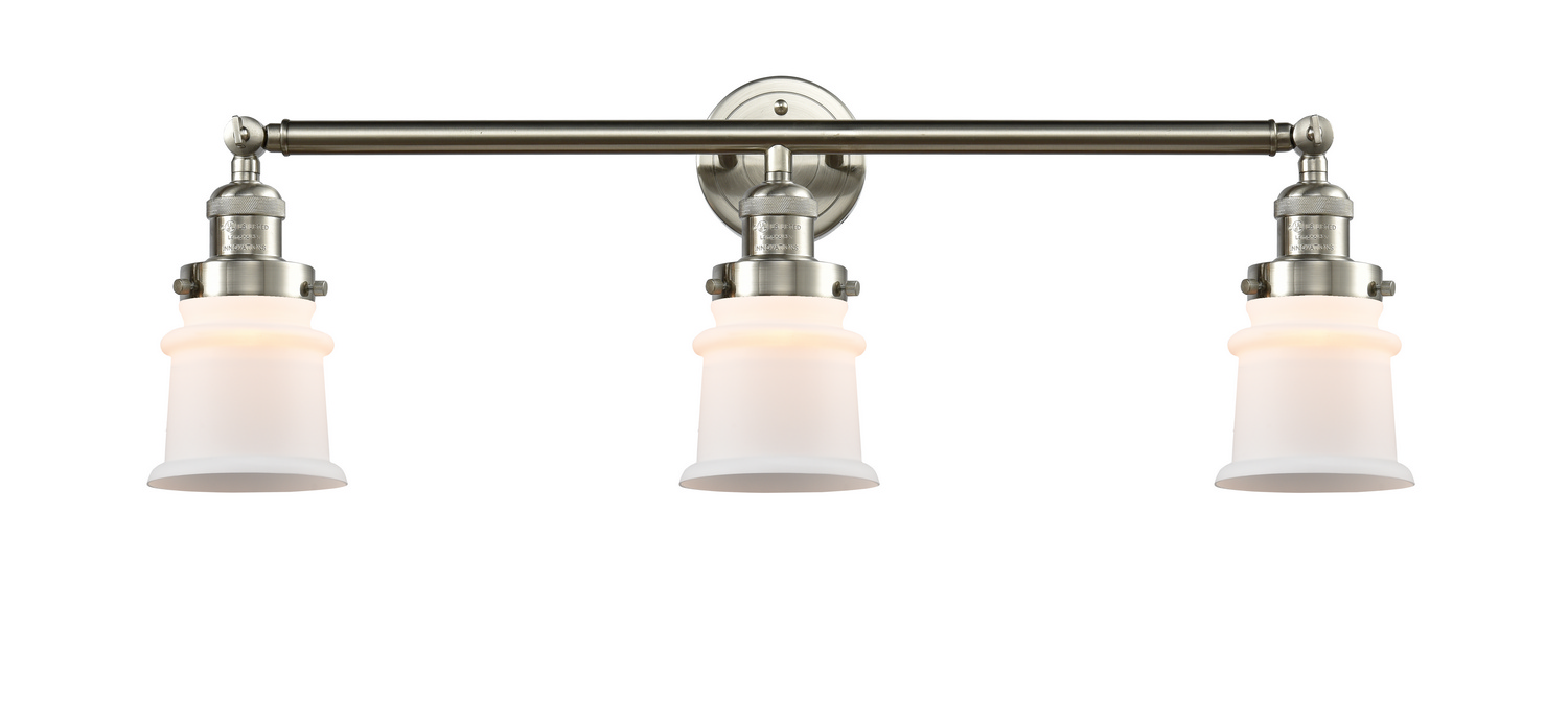 LED Bath Vanity by Innovations - Franklin Restoration Collection, Brushed Satin Nickel Finish - 205-SN-G181S-LED