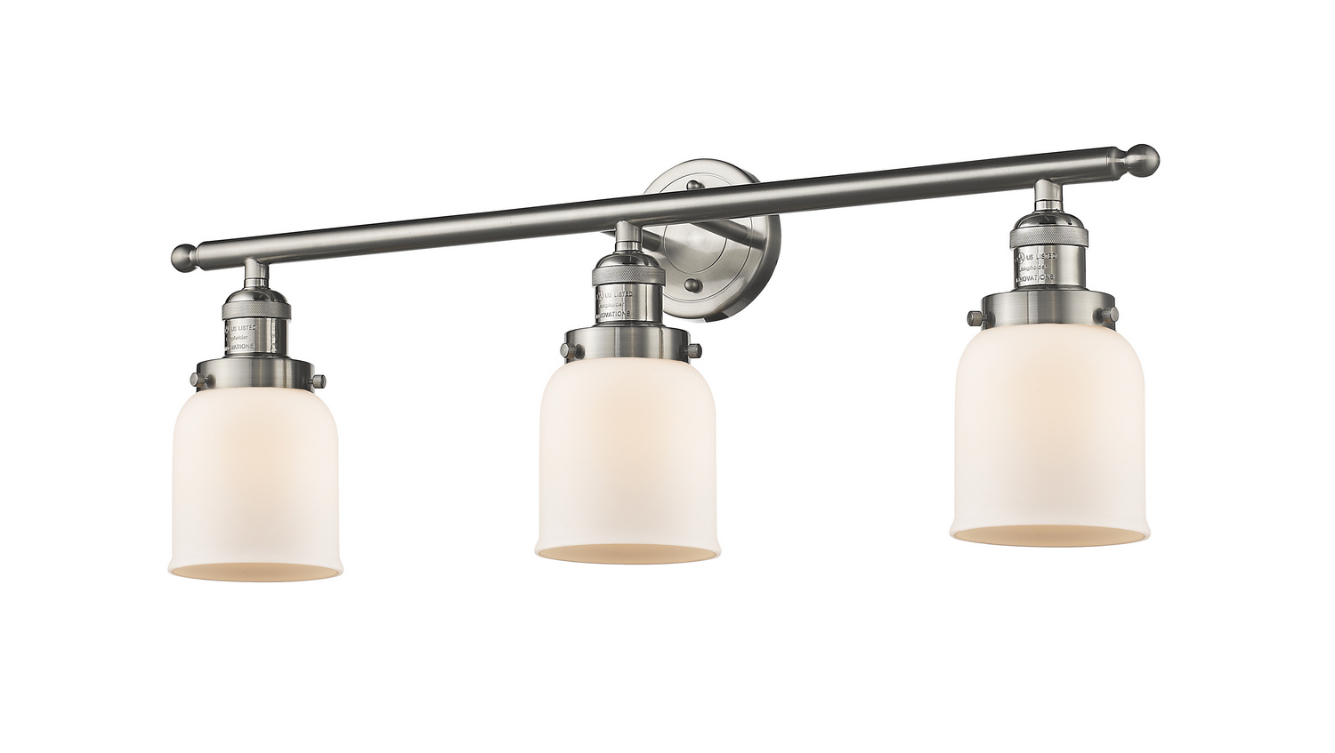LED Bath Vanity by Innovations - Franklin Restoration Collection, Brushed Satin Nickel Finish - 205-SN-G51-LED