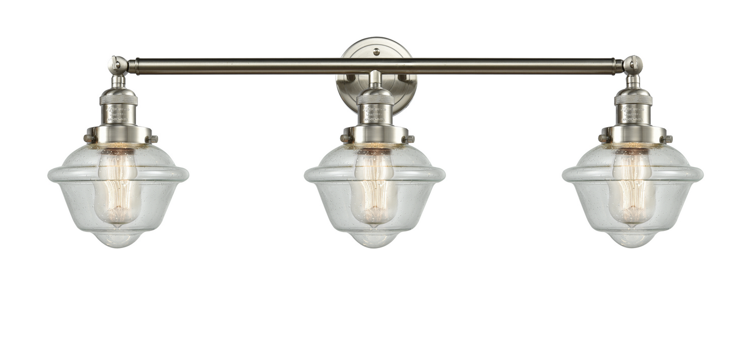 LED Bath Vanity by Innovations - Franklin Restoration Collection, Brushed Satin Nickel Finish - 205-SN-G534-LED