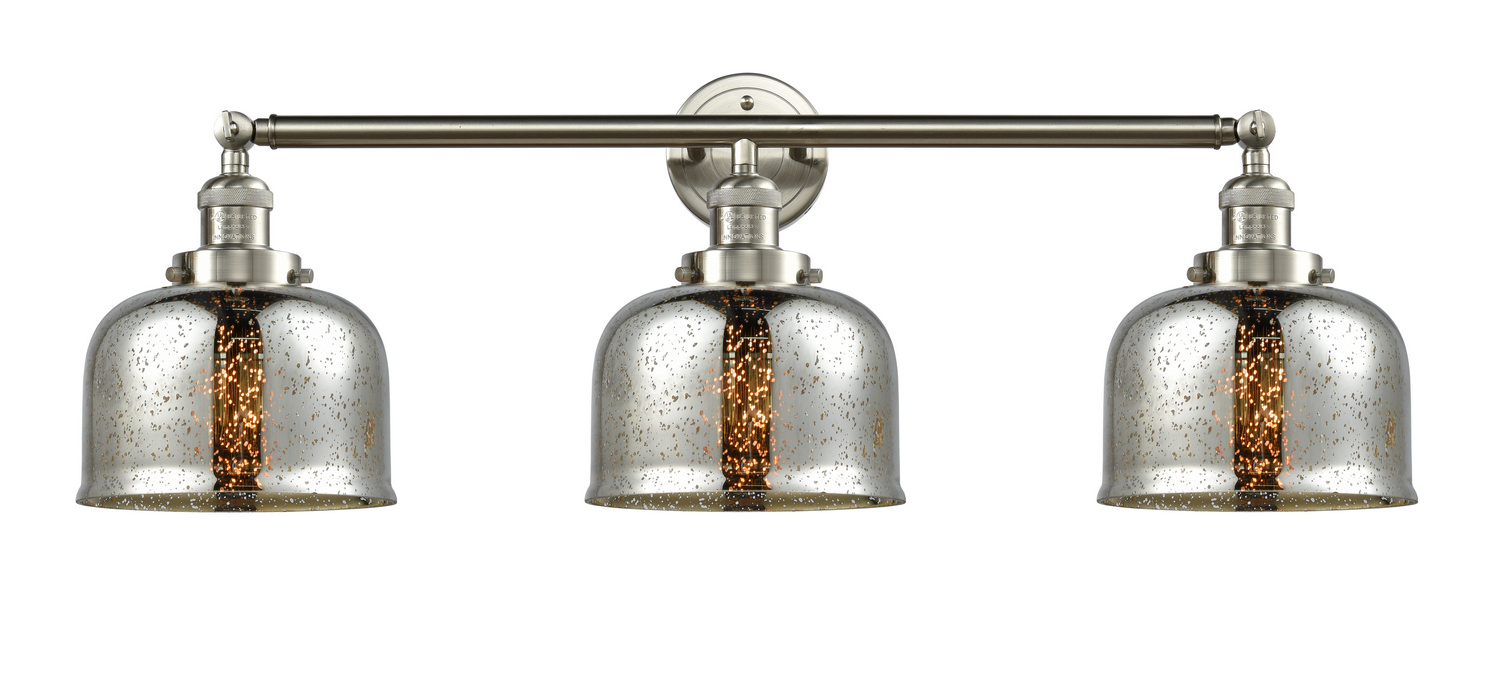 LED Bath Vanity by Innovations - Franklin Restoration Collection, Brushed Satin Nickel Finish - 205-SN-G78-LED