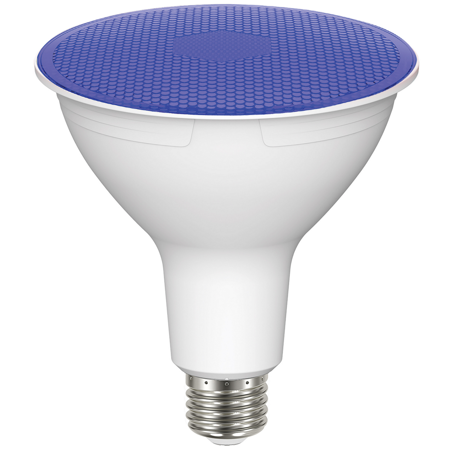 Product image for Satco S29482 11.5 Watt PAR38 LED - Blue - 90 degree Beam Angle - Medium base - 120 Volt