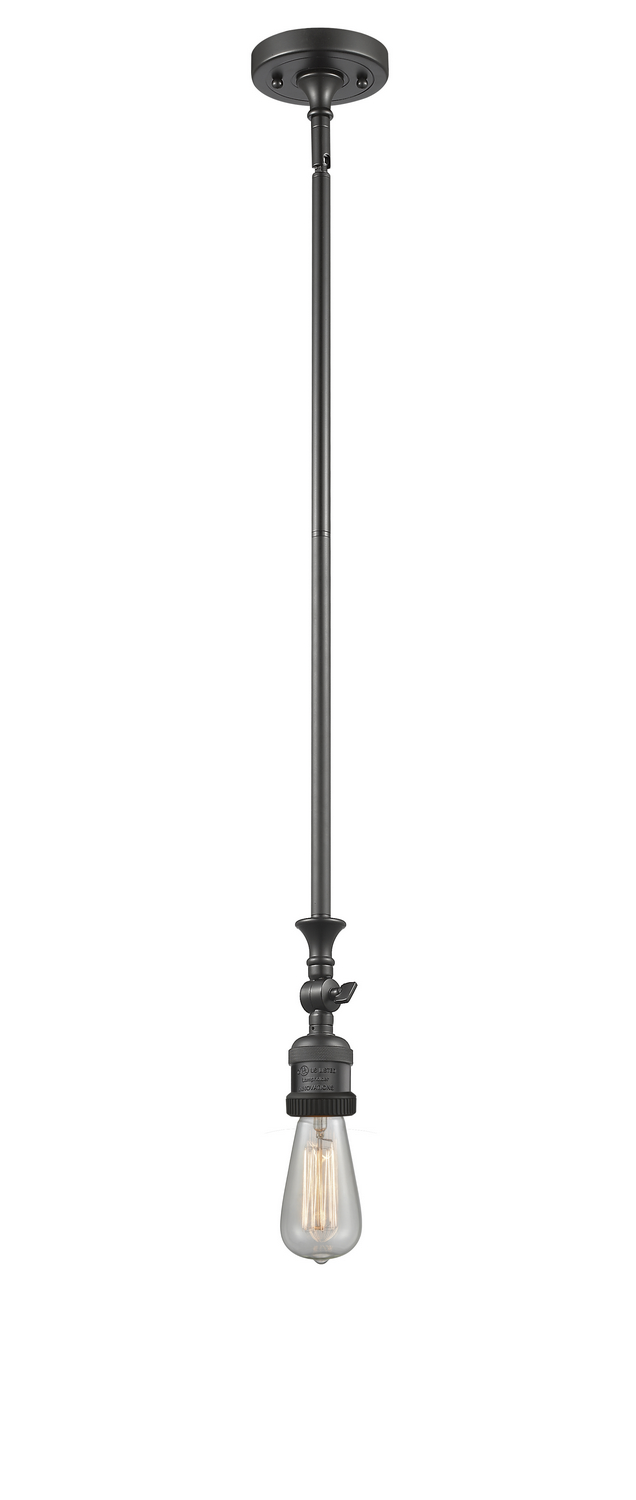 LED Mini Pendant by Innovations - Franklin Restoration Collection, Oil Rubbed Bronze Finish - 206-OB-LED