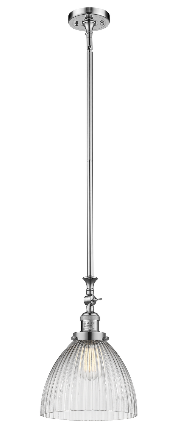 LED Mini Pendant by Innovations - Franklin Restoration Collection, Polished Chrome Finish - 206-PC-G222-LED