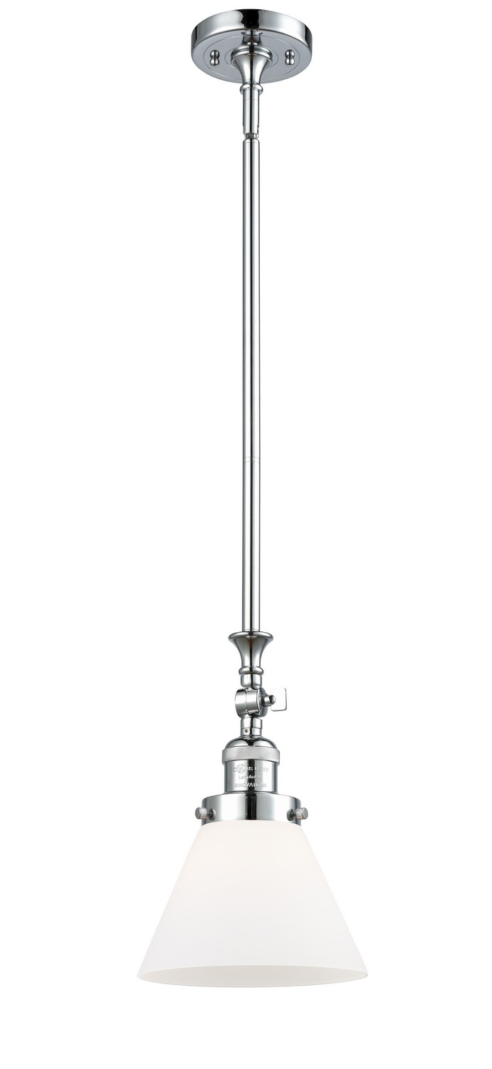 LED Mini Pendant by Innovations - Franklin Restoration Collection, Polished Chrome Finish - 206-PC-G41-LED