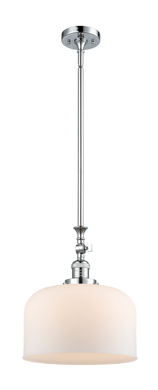 One Light Mini Pendant by Innovations - Franklin Restoration Collection, Polished Chrome Finish - 206-PC-G71-L