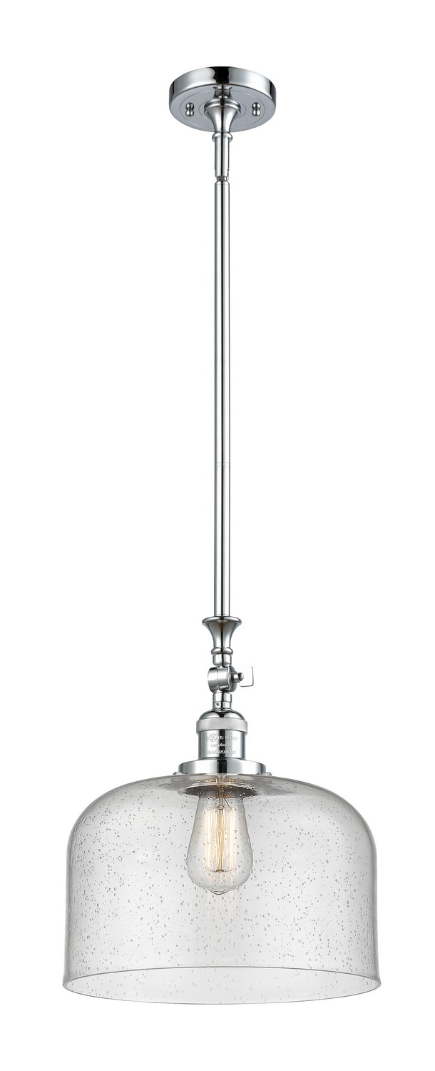 LED Mini Pendant by Innovations - Franklin Restoration Collection, Polished Chrome Finish - 206-PC-G74-L-LED