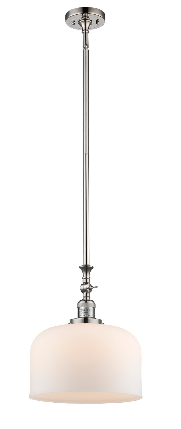 LED Mini Pendant by Innovations - Franklin Restoration Collection, Polished Nickel Finish - 206-PN-G71-L-LED