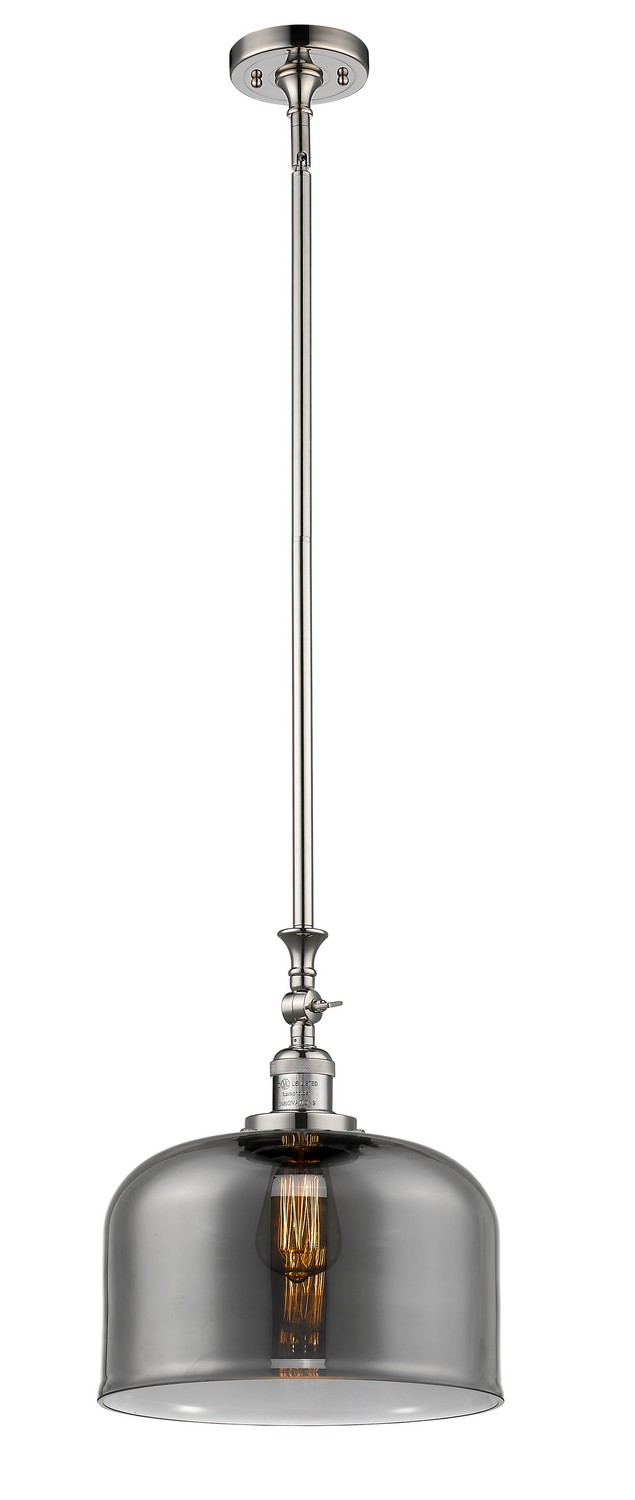 LED Mini Pendant by Innovations - Franklin Restoration Collection, Polished Nickel Finish - 206-PN-G73-L-LED
