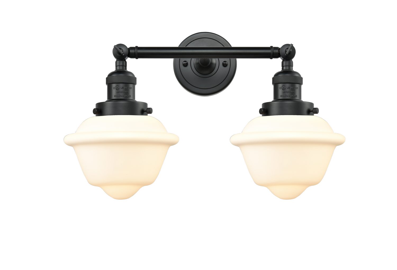 LED Bath Vanity by Innovations - Franklin Restoration Collection, Matte Black Finish - 208-BK-G531-LED
