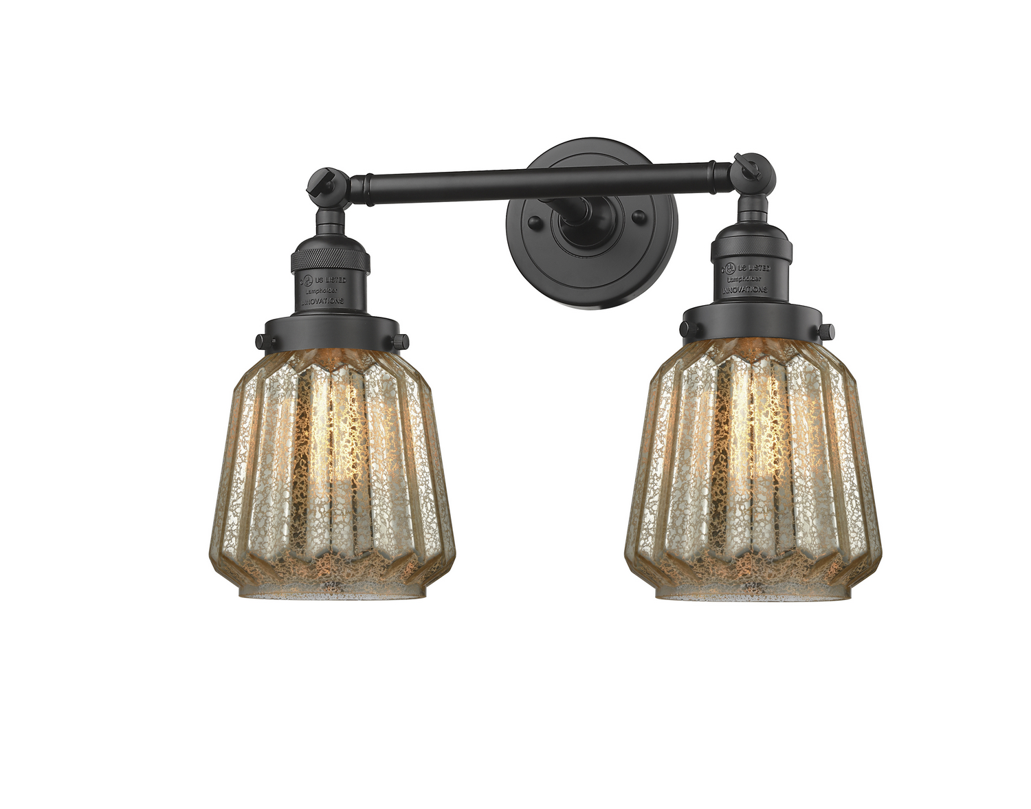 LED Bath Vanity by Innovations - Franklin Restoration Collection, Oil Rubbed Bronze Finish - 208-OB-G146-LED